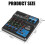 Mini Audio Dj Mixer Sound Board Console System,5 Channel 48V Phantom Power with Bluetooth Usb Mp3 St 3