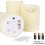 Led Flameless Candle, with Remote Control, Battery Operated 1