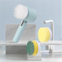 Electric Cleaning Brush Bath Brush Kit Cleaning Tool USB Handheld Bath Brush Electric