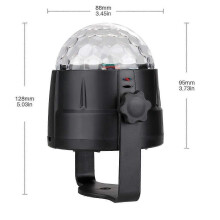 Spotlight Hook, Spotlight Pole Disco Ball LED Disco Light with 15 Light Shapes