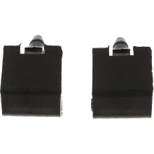 Windshield Washer Nozzle Wiper Sprayer (Black) (2 pcs)