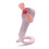 Mini Rechargeable USB Clip On Fan (Pink) 1