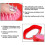 Cute Lip Comb Portable Massager 3