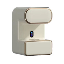 Wall-Mounted Electric Toothpaste Squeezer with UV Sterilization,Punch-Free Toothbrush Holder&Disinfection Storage Rack A