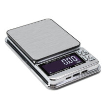 High Precision Jewelry Scale, 1000G * 0.01G Digital Lcd Count Electronic Scale Stainless Pocket Kitc