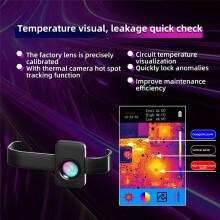 BSIDE SH7 Touchable Thermal Imager Camera 20000 Counts Digital Multimeter HD Camera Circuit Board Inspection for Macro Lens