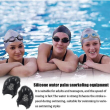 Swimming hand paddle, professional swimming training paddle, swimming paddle with adjustable straps,