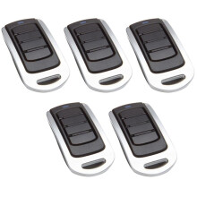 433M Metal Copy Remote Control Electric Garage Door Telescopic Door Rolling Door Remote Control Key 5 Pieces