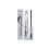Zephoco Waterproof Volumizing Mascara Natural Curl Hold Long-Lasting Smudge Proof Lengthening Black 1 Pack 1