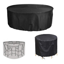 (38*40cm) Furniture Cover,round Terrace Furniture Cover, Waterproof Outdoor Table And Chair Cover, Outdoor Furniture Cover