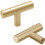 2Pcs Drawer Knobs Gold Brass Cupboard Knobs Kitchen Cabinet Knobs Door Handles 1