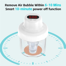 Resin Bubble Remover,Remove 99% of the Air Bubble Within 6-10 Mins,98kPa Vacuum Degassing Chamber,for Epoxy EU Plug