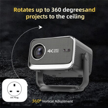 P20 Pro Projector Android 13.0 WiFi6 Full HD 1080P 4K LED Projector Auto Focus for Theater Proyector UK Plug