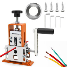 Manual Wire Stripping Machine Gauge Wire 0.06-1 Inches,Scrapping Copper Wire Peeler Machine, Wire Stripper Tool