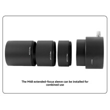 M48 to 2 Inches Eyepiece Sleeve 2 Inches Extension Tube Astronomical Accessory XY240322