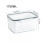 Refrigerator Storage Box Fridge Organizer Vegetable Fruit Drain Basket Storage Container Pantry Kitchen Organizer 8