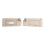Car Left Right Sun Visor with Make- Mirror Beige for  T700 T800 1