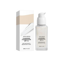 Hydrating Temperature Changing Foundation Waterproof Lightweight Natural Glow Finish 30ml