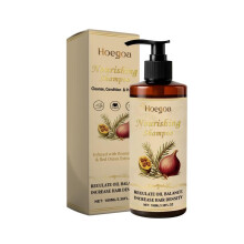 HOEGOA Multi-Effect Care Shampoo Gently cleanses and smooths hair, shiny hair strands care shampoo 300ml