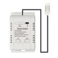 Interruttore Intelligente Wi-Fi per Temperatura e Umidità, Interruttore Intelligente 20AB Compatibile con Ewelink Alexa e Thermostat