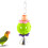 (Green) Parrot Toy Egg Bell Ball, Safe Cage Accessory 4