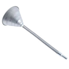 34cm Flexible Metal Petrol Funnel Oil Water Fuel Pour Spout Car Van Tools for Engine Oil,Gasoline,Engine Fluids