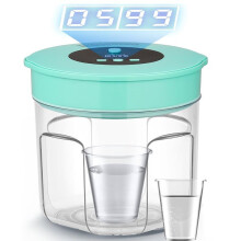 3 L Harzblasenentferner Pro Airless-Technologie, 99 % Blasenentfernung Innerhalb Von 9 Minuten, 98 KPa Hochvakuum für Epoxid, EU-Stecker