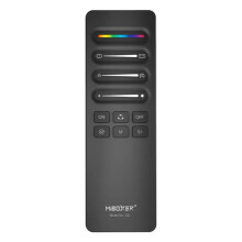 Miboxer Controle Remoto Sem Fio 2.4G RF com Brilho Ajustável, Iluminação, Temperatura de Cor, RGB+CCT, Montagem Magnética C6