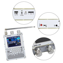 2.8In IPS Touch Screen DP-666 High Sensitivity Radio TEF6686 Full Band FM AM FM Short Wave Radio Broadcasting Station,B