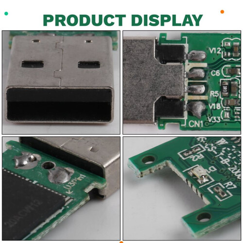 1pcs Chip Pen Drive USB 3.0 Chip PCB Main Controller DIY Pendrive Memory Usb PCB Board Cle Usb Module Board 64GB 1