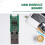1pcs Chip Pen Drive USB 3.0 Chip PCB Main Controller DIY Pendrive Memory Usb PCB Board Cle Usb Module Board 64GB 6