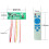 3.2V 3.7V Wall Light Control Board Two-Color Solar Lamp Controller Automatic Control Lamp Board for Home Office Garden 8