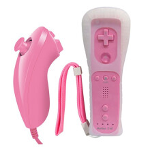 -Gamepad für / U-Konsole, Kabellose Fernbedienung mit Motion , Nunchuck und Handschlaufe D
