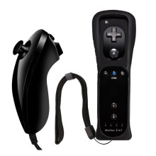 -Gamepad für / U-Konsole, Kabellose Fernbedienung mit Motion , Nunchuck und Handschlaufe B