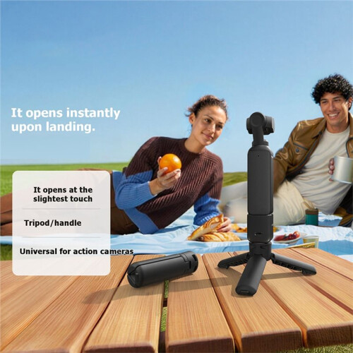 Universal Camera Tripod Hand Grip with 1/4 Inch Screw Adapter Mount Portable  Quick Release Vlog Stabilizer Stand 1