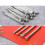 21PCS Leather Stamping Tools,Leather Stamping Kit with Rubber Hammer, 20 Different Special Shape Stamp Set Carving Tools 2
