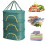 Multi Portable Foldable Multi-Layer Hanging Drying Net for Dry Goods Vegetable Fruit Herbs Clothing Non-Toxic Polyester 2
