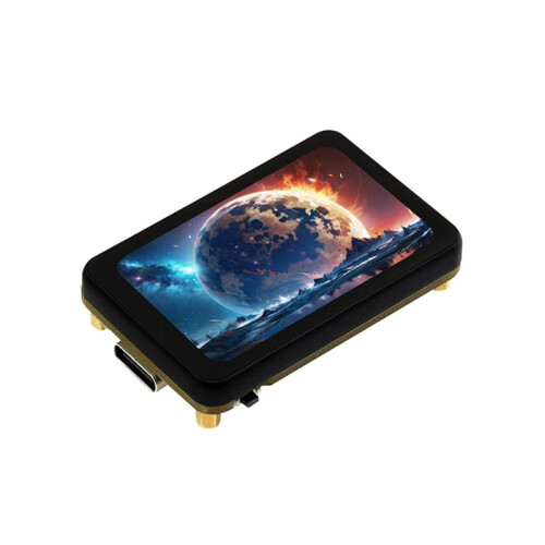 ESP32-S3 AMOLED Tela Sensível Ao Toque de 1,64 Polegadas Flash-16 MB PSRAM-8 MB Módulo Sem Fio  WIFI 280x456 QSPI
