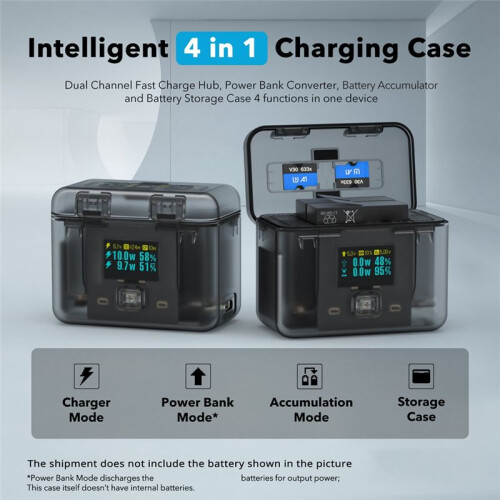 For  Ace Pro2 Battery Fast Charging Charger Bidirectional  Charging Battery Manager 2
