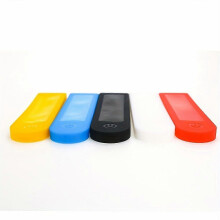 (Black) Silicone Dashboard Protective Cover for Electric Scooter, Waterproof Shockproof Circuit Board Pattern