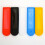 (Black*2andBlue*2) Silicone Dashboard Protective Cover for Electric Scooter, Waterproof Shockproof Circuit Board Pattern 1