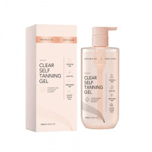 Hydrating Glow Boosting Black Jelly Gel Moisturizer Clear Non-Sticky Lightweight Face Luminosity 4oz