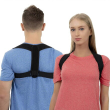 Posture Corrector for Women and Men, Adjustable Upper Back Brace, Breathable Back Shoulder Straightener Posture Support, Correcting Hunchback and Bad