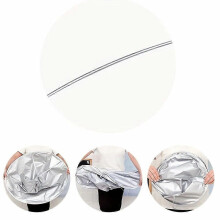 Adjustable Umbrella Hair Cloak Cape, Waterproof Foldable Barber Cape with Comb for Adults Salon Home Haircut