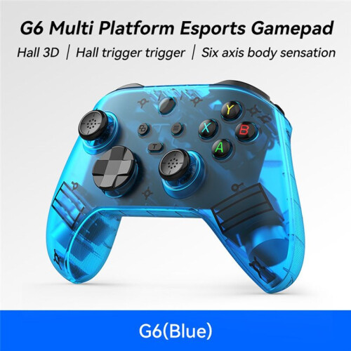 Para   1/2 Controller G6 Double Hall Wireless  Gamepads para  Pro Console Control Joystick D 1