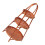 1Pcs Fruit Food Vegetable Bamboo Woven Basket Handwoven 3 Layers Standing Tray Multi-Function Storage Basket for Kitchen 5