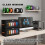 4 Pack 3D Printer Filament Storage Box, Reusable Filament Container for 3D Printing, Holds  to 24 Rolls 4