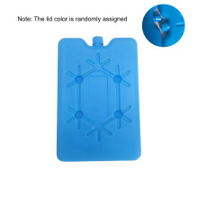 Reusable Ultra-Thin Ice Packs with Snowflake Embossed Design, Long-Lasting Cold Packs for Lunch Boxes Coolers Outdoor, Screw-Top Lid