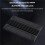2Pcs NVMe M.2 MKEY SSD  Array Expansion Adapter Card PCIe Split Card Heatsink for Speeding 3