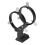 Telescope Finder Scope Mount Adjustable Bracket with Fixing Ring and 1/4 Inch Screw for Astronomical Telescopes 1
